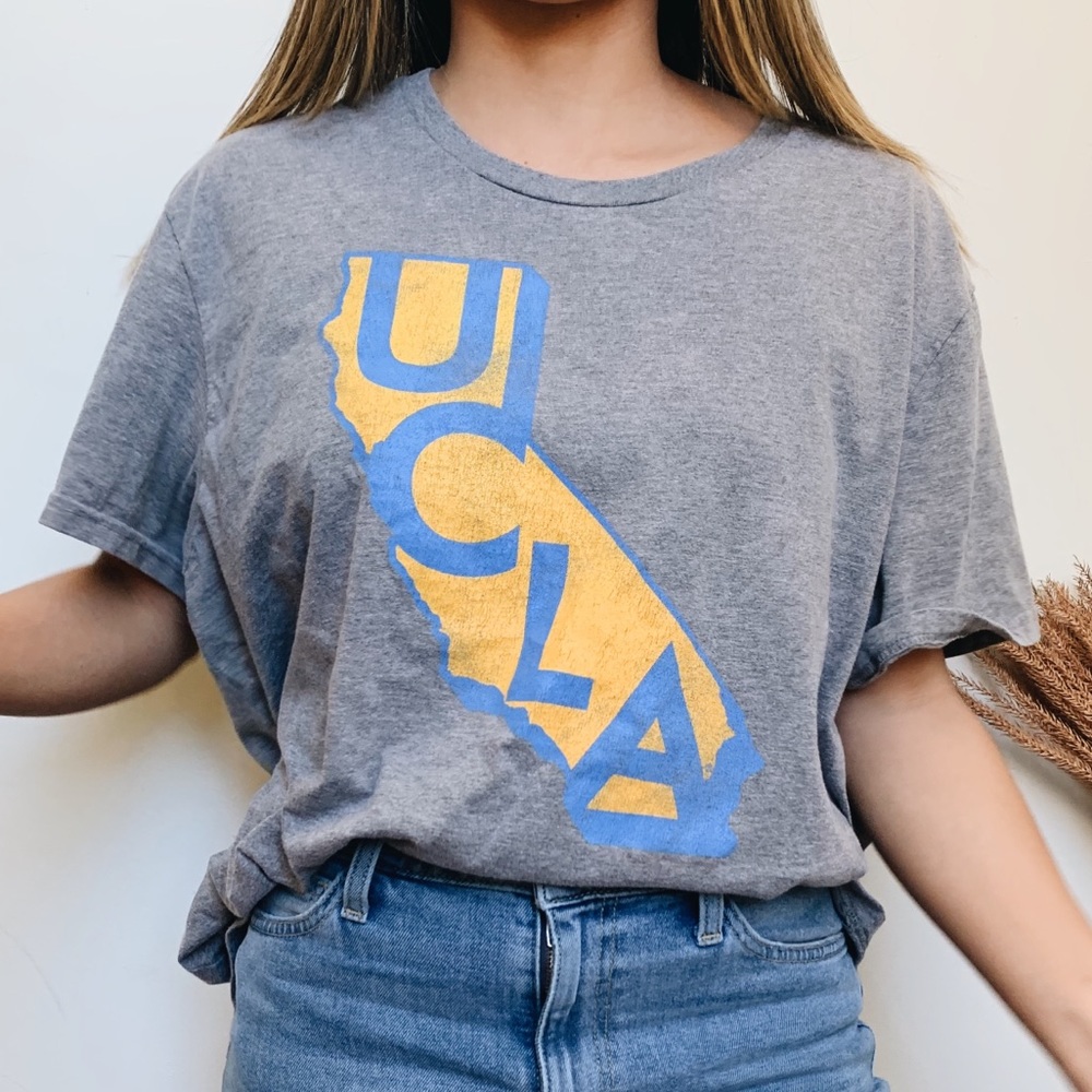CUSTOM Oversized Vintage UCLA California Tee
